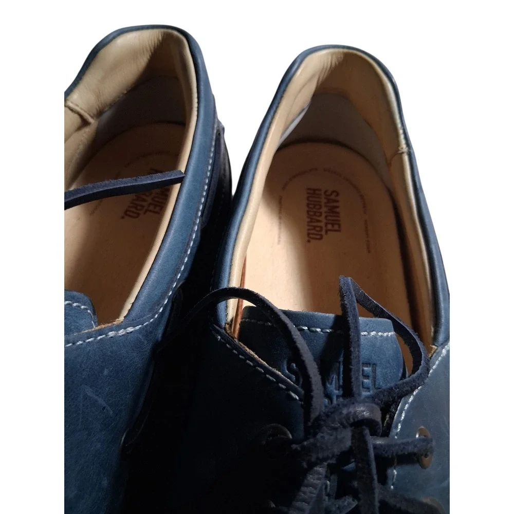 Samuel Hubbard Mens 13 New Endeavor Classic Preppy Coastal Nautical‎ Boat Shoes